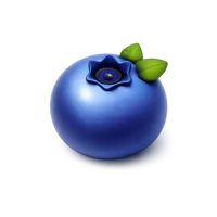 Blueberry 3D icon