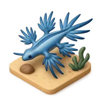 Bluedragon (Seaslug) 3D icon