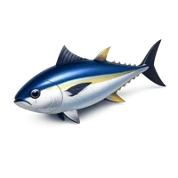 Bluefin Tuna 3D icon