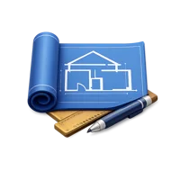 Blueprint 3D icon