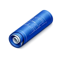Blueprint Tube 3D icon
