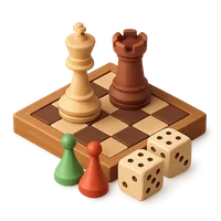 Board Game Set 3D icon