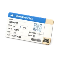 Boarding Pass 3D icon
