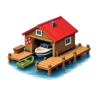 Boathouse 3D icon