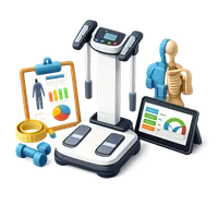 Body Composition Scanner 3D icon
