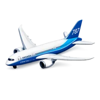 Boeing 787 Dreamliner 3D icon