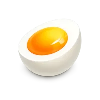 Boiled Egg 3D icon