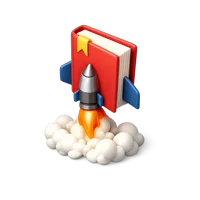 Book Launch 3D icon