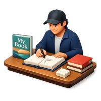 Book Signing 3D icon