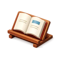Book Stand 3D icon