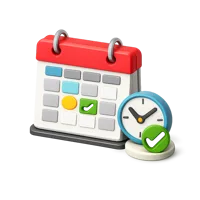 Booking Calendar 3D icon