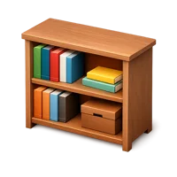Bookshelf 3D icon