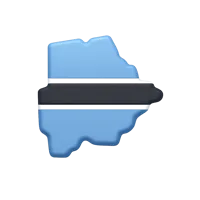 Botswana 3D icon