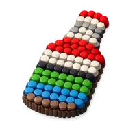 Bottle Cap Mosaic 3D icon