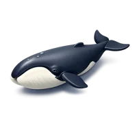 Bowhead Whale 3D icon