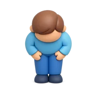 Bowing Man 3D icon