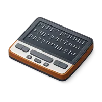 Braille E-Reader 3D icon