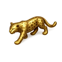 Brass Leopard 3D icon
