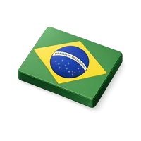 Brazil Flag 3D icon