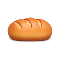 Bread 3D icon