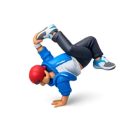 Breakdancing 3D icon