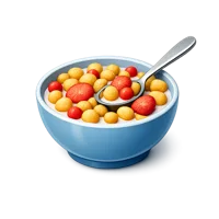 Breakfast Cereal 3D icon