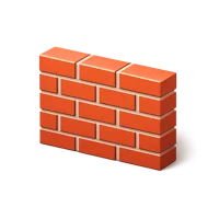 Brick Wall 3D icon