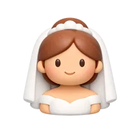 Bride 3D icon