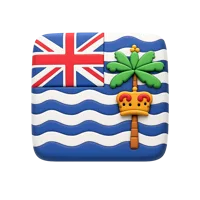 British Indian Ocean Territory 3D icon