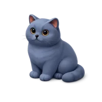 British Shorthair 3D icon