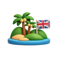 British Virgin Islands 3D icon