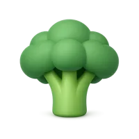 Broccoli 3D icon