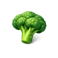 Broccoli Floret 3D icon