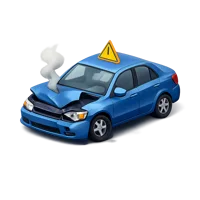 Broken Car 3D icon