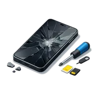 Broken Phone Screen 3D icon