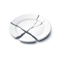Broken Plate 3D icon