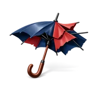 Broken Umbrella 3D icon
