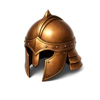 Bronze Age Helmet 3D icon