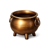 Bronze Cauldron 3D icon