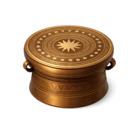 Bronze Drum 3D icon