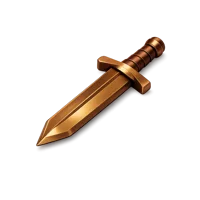 Bronze Sword 3D icon