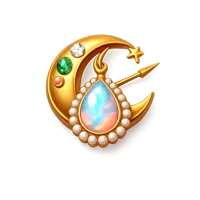 Brooch 3D icon
