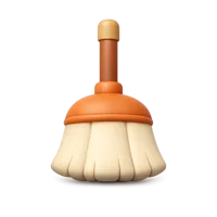 Broom 3D icon