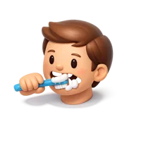 Brushing Teeth 3D icon