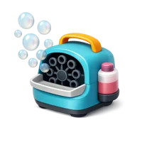 Bubble Machine 3D icon