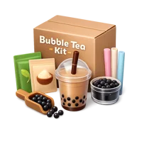 Bubble Tea Kit 3D icon