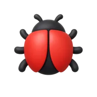 Bug 3D icon