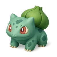 Bulbasaur 3D icon