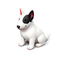 Bull Terrier 3D icon