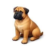 Bullmastiff 3D icon